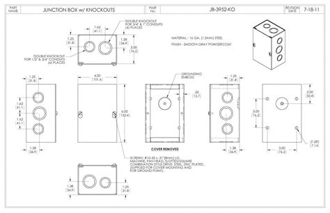 junction box knockout 1 inch cmt|electrician knockout size.